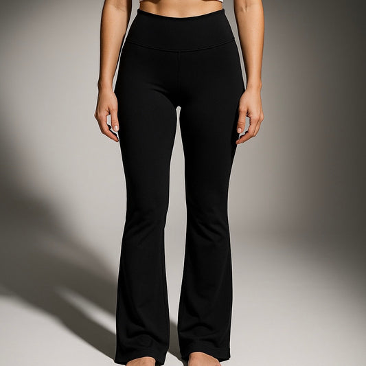 Bazikz Black Flare Yoga Pants