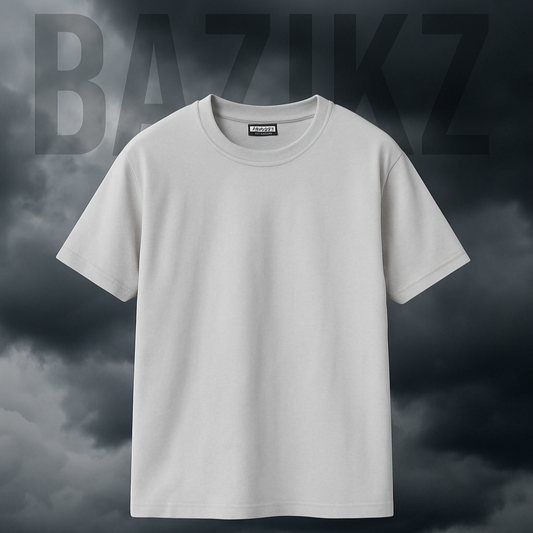Cloud Gray Bazikz Short sleeve t-shirt (Unisex)