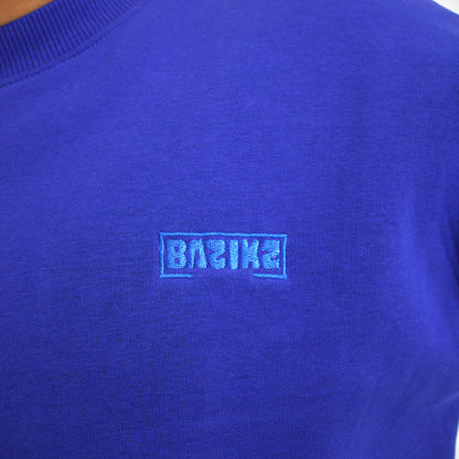 Blue BAZIKZ Heavy Oversized Crewneck
