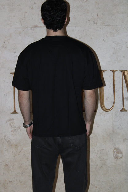 BAZIKZ BLACK OVERSIZED TEE