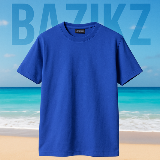 Royal Blue Bazikz Short sleeve t-shirt (Unisex)